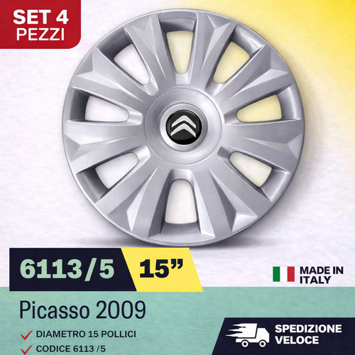 Kit serie copricerchi - copricerchi, coppe